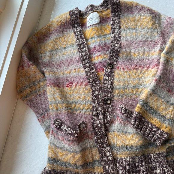 Hello I love you won't you tell me your name Leon & Harper Cardigan - Picture 2 of 2